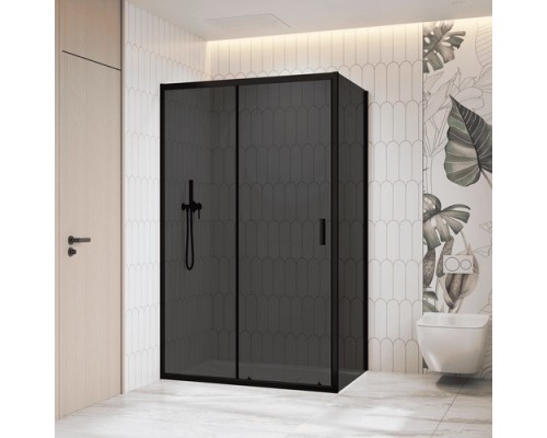 Душевой уголок RGW Classic CL-133B 060913359-34 150х90 см, черный матовый