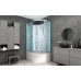 Душевая кабина AvaCan EM5012LNLED AVA 120x90 б/к, LED, левая, стекла с рисунком, профиль хром