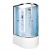 Душевая кабина AvaCan EM5012LNLED AVA 120x90 б/к, LED, левая, стекла с рисунком, профиль хром