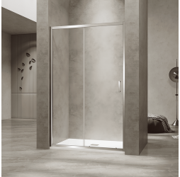 Душевая дверь 140*195 RGW PA-114 Хром/Прозрачное/6 мм (138-142) (EasyClean) (030811414-11)