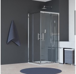 Душевой уголок RGW HO-31 80х80 Прозрачное cтекло цвет профиля 8 мм 03063188-11