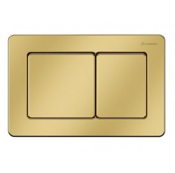 Кнопка для инсталляции Caprigo BRICKS Steel матовое золото BS003-oro