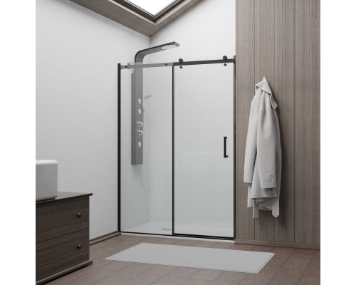 Раздвижная душевая дверь RGW TO-14B 120*195 прозрачное стекло 8 мм 02071412-14