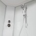 Душевая кабина AvaCan EM2710 AVA 100x100 стандарт, стекла с узором, профиль хром