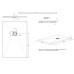 Душевой поддон Allen Brau Priority 120x80 8.31006-PWM папирус