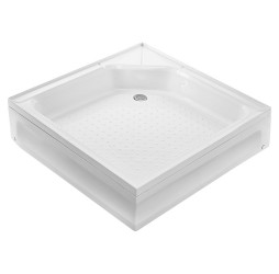 Душевой поддон акриловый квадратный RIVER WEMOR  90/24 S 900*900*240 мм
