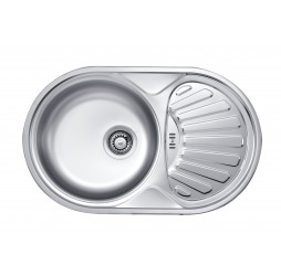 Twist, Мойка круглая, 1 чаша с крылом для сушки