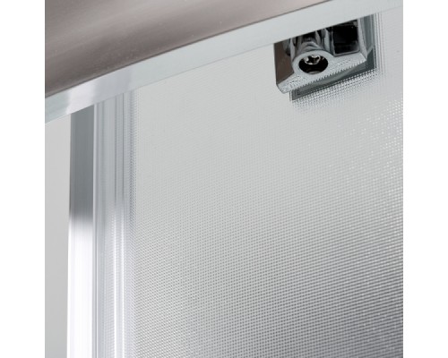 Душевая кабина Deto D09S LED стекла матовые, профиль хром