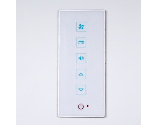 Душевая кабина Deto D09S LED стекла матовые, профиль хром