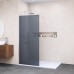 Душевая перегородка Walk-In RGW 120x195 WA-102B стекло тонированное, профиль черный