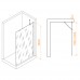 Душевая перегородка Walk-In RGW 120x195 WA-102B стекло тонированное, профиль черный
