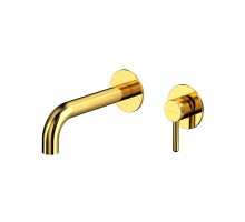 Смеситель для умывальника скрытого монтажа WHITECROSS Y Y1216GL (золото)