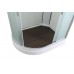Душевая кабина Avacan EM2912RLED AVA 120x90 правая, LED, стекла матовые, профиль хром