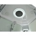 Душевая кабина AvaCan EM2812RLEDT AVA 120x80 правая, LED, стекла прозрачные, профиль хром