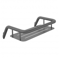 Deante Silia Titanium Держатель настенный, титан