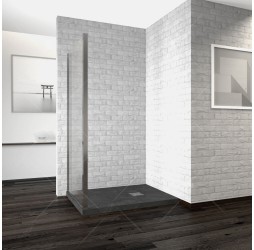 Боковую стенку дверь  RGW Z-33 прозрачное cтекло цвет профиля 5 мм 06223310-11