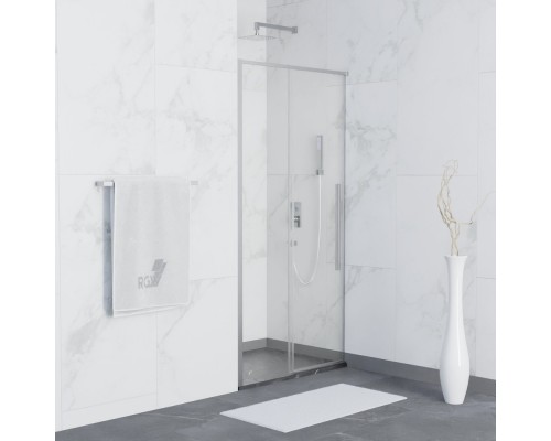 Раздвижная душевая дверь RGW SV-12 120*195 прозрачное стекло 6 мм 32321212-11