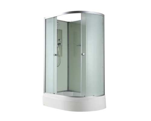 Душевая кабина AvaCan D3012LN AVA 120x80 левая, без крыши, стекла матовые, профиль хром