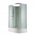 Душевая кабина AvaCan D3012LN AVA 120x80 левая, без крыши, стекла матовые, профиль хром