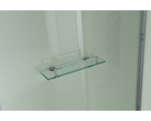 Душевая кабина AvaCan D3012LN AVA 120x80 левая, без крыши, стекла матовые, профиль хром
