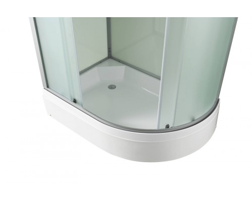 Душевая кабина AvaCan D3012LN AVA 120x80 левая, без крыши, стекла матовые, профиль хром