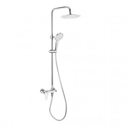 Deante Cascada Agawa Душевая колонна со смесителем для душа, хром