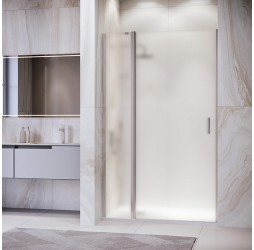 Распашная душевая дверь RGW LE-004 110*195 матовое стекло 6 мм 351200411-21