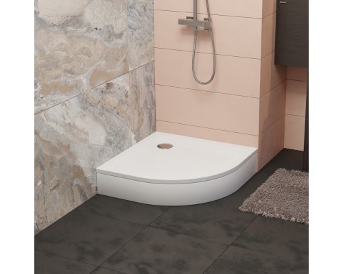 Душевой поддон полукруглый RGW STYLE P белый акрил cерия Acryl (100*100) 16180400-11