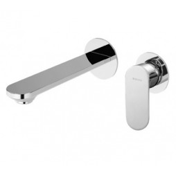 Смеситель для раковины на 2 отверстия, настенный Coral 194 840 0CR Chrome