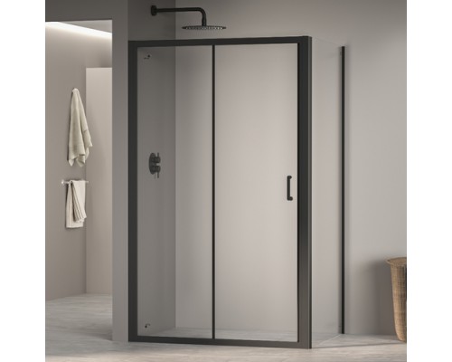 Душевой уголок RGW PA-74B (PA-14B + Z-050-2B) прозрачное cтекло цвет профиля 6 мм 410874120-14