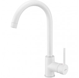 Deante Nemezja Смеситель для мойки, белый (алебастр)