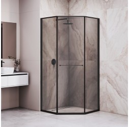 Душевой уголок RGW SV-82B R 90x90 33328299-34R стекло тонированное, профиль черный