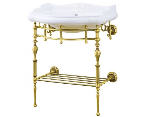 Консоль с раковиной Caprigo 7060/73-ORO