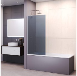 Стационарная для ванны RGW Screens SC-150 90х150 тонированное стекло (Серое) 6мм 351115009-31