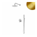 Душевой набор, скрытого монтажа, с латунной душевой лейкой Ø250 мм и ручным душем Elo Leaf 167 722 1SR Sunrise