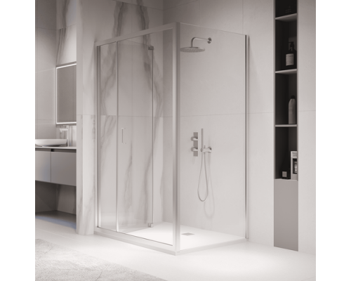 Душевой уголок RGW Passage PA-142 90х120 060814292-11 профиль хром, стекло прозрачное