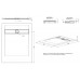 Душевой поддон Allen Brau Infinity 120x90 8.21003-AM антрацит