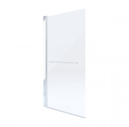 Deante Levita Штора на ванну, стекло прозрачное, 75х140 см