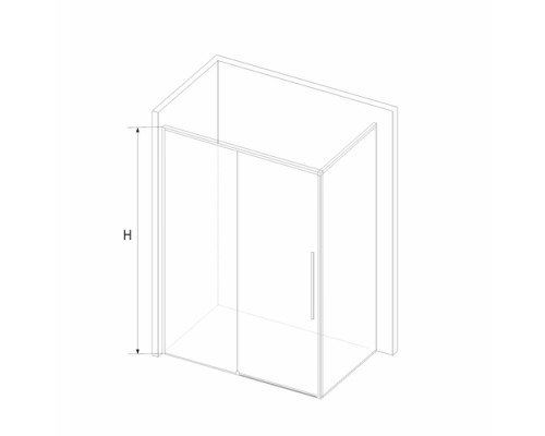 Душевой уголок RGW Stilvoll 150x80 323242158-011 стекло прозрачное, профиль хром
