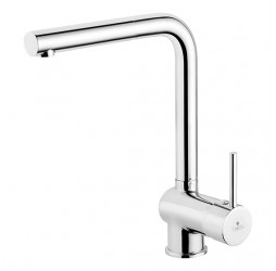 Deante Aster Смеситель для мойки с выдвижным изливом, хром
