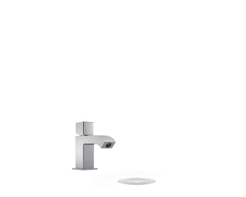 107103DAСНЯТО Cuadro Смеситель для раковины с каскадным изливом однорычажный, хром