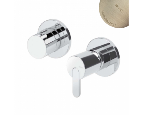 Смеситель скрытого монтажа, с 3 выходами Leaf 167 312 3MM Morning Mist