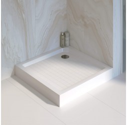 Душевой поддон квадратный RGW SMC-W белый cтеклопластик cерия SMC (90*90) 57350199-01