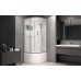 Душевая кабина AvaCan D10S AVA 100x100 стандарт, стекла матовые, профиль хром