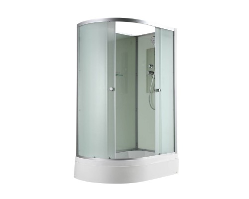 Душевая кабина AvaCan D3012RN AVA 120x80 правая, без крыши, стекла матовые, профиль хром