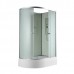 Душевая кабина AvaCan D3012RN AVA 120x80 правая, без крыши, стекла матовые, профиль хром