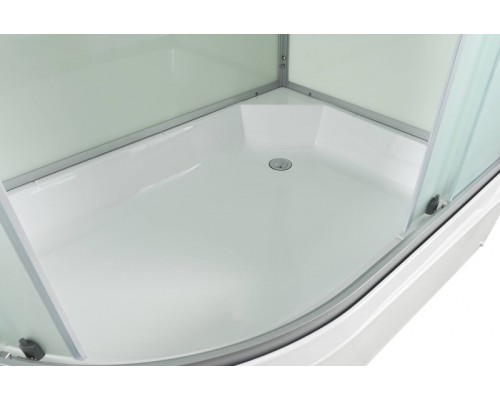 Душевая кабина AvaCan D3012RN AVA 120x80 правая, без крыши, стекла матовые, профиль хром