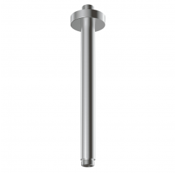 Deante Cascada Штанга-излив потолочный круглый для верхнего душа 250 мм, брашированная сталь