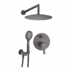 Deante Arnika Titanium Душевая система скрытого монтажа, титан