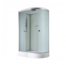 Душевая кабина Avacan D2012L AVA 120x80 левая, стандарт, стекла матовые, профиль хром